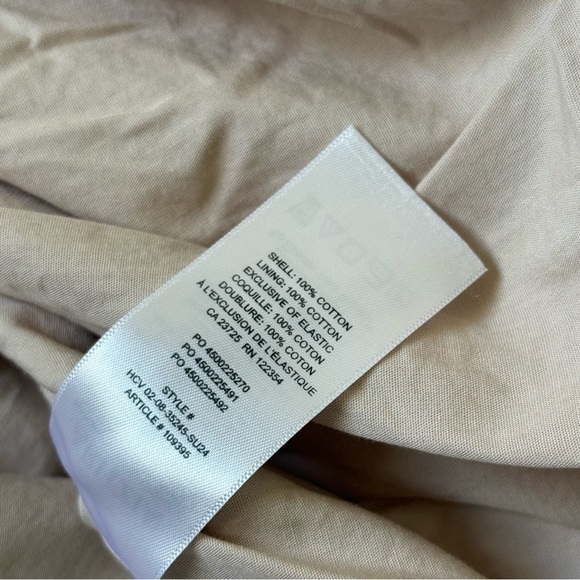 Sunday Best by Aritzia tiered cotton mini dress XS - Picture 7 of 9